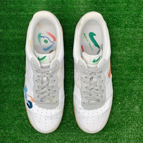 Nike Air Force 1 Flyleather Mayumi Yamase White Men's Size 13 OG Box DB3598-100 - Picture 5 of 9